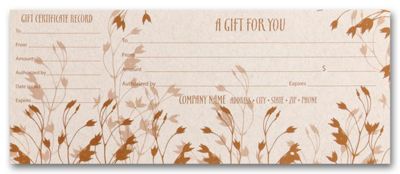 Gift Certificates, Nature's Spray 831