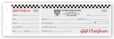 Cafe Gift Certificates, Booked Sets, Fruit Motif 8384