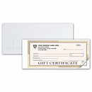 Santa Fe Gift Certificates - Individual Carbonless Sets 856A Santa Fe Gift Certificates - Individual Carbonless Sets 856A