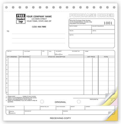 Classic Purchase Orders with Receiving Report 90