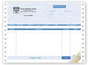 Invoices, Continuous, Parchment