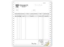 Invoices, Continuous, Parchment