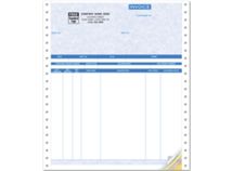 Invoices, Continuous, Parchment