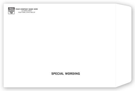 9 x 12 White Mailing Envelope