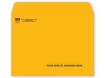 Brown Kraft Mailing Envelope 9 X 12, Gummed Seal