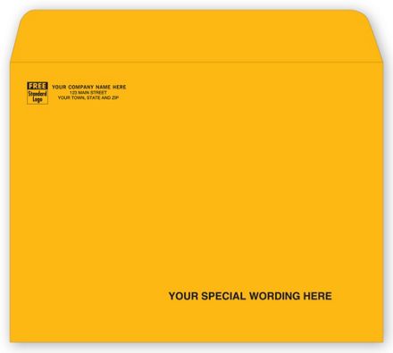 Brown Kraft Mailing Envelope 9 X 12, Gummed Seal