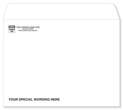 White Mailing Envelope 912SW