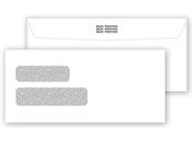 2-Window Confidential Envelope 9 x 4-1/8, Back Printing