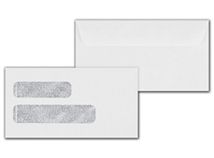 Double Window Confidential Envelope 6-7/8 x 3-5/8