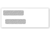 Double Window Envelope 8 5/8 x 3 5/8, Gummed Seal