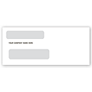 Double Window Envelopes - 8 5/8 X 3 3/4 Confidential Envelope 91564