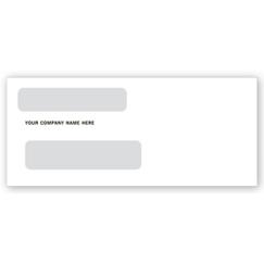 Double Window Envelopes - 8 5/8 X 3 3/4 Confidential Envelope