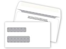 Double Window Envelope 6 3/16 x 3 3/4