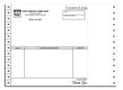 Classic Continuous Invoice