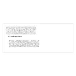 Double Window Confidential Envelopes 8 5/8 X 3 5/8, 91663