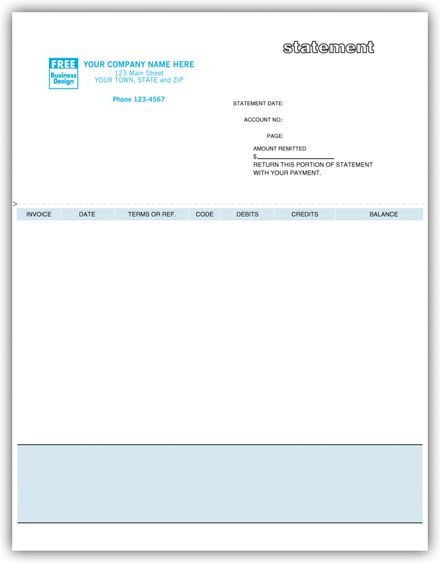 Classic Laser/Inkjet Statement