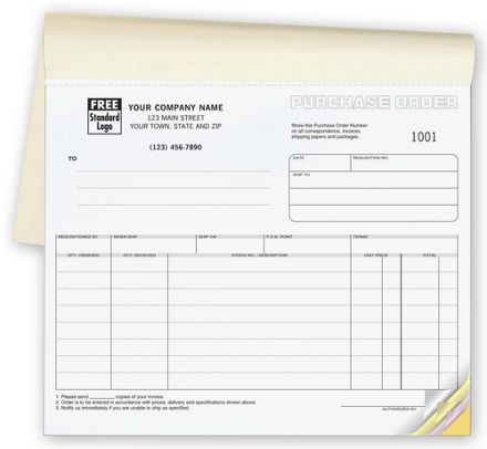 Purchase Orders - Classic Small Booked