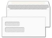 2-Window Confidential Self Seal Envelope 4-1/8 x 9, Blank