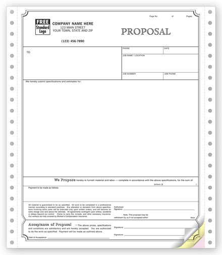 Proposals, Continuous, Classic