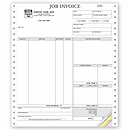 Job Invoices, Continuous, Classic 9251
