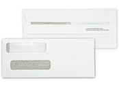 Check Envelopes, Double Window, Self Seal