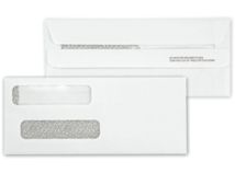 Check Envelopes, Double Window, Self Seal
