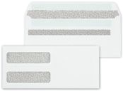 #9 Double Window Confidential Self Seal Envelope