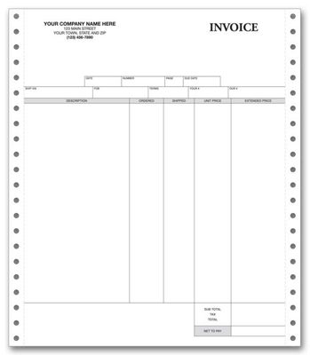 DAC Inventory Invoice 9257