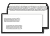 2-Window Confidential Self Seal Envelope 4-1/8 x 9