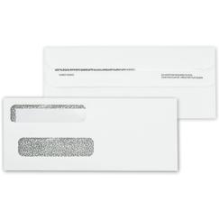 Double Window Confidential Envelope, Self-Seal, 92663