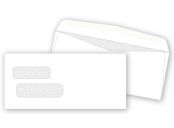 Double Window Confidential Envelope 9 x 4-1/8, Blank