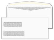 Double Window Confidential Envelope 9 x 4-1/8, Custom