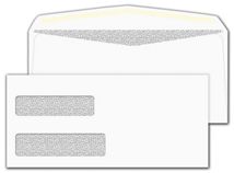 Double Window Confidential Envelope 9 x 4-1/8, Custom