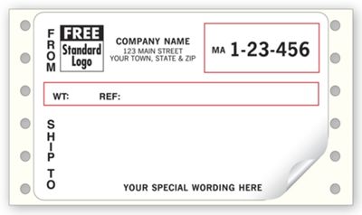 Continuous Mailing Label 9351