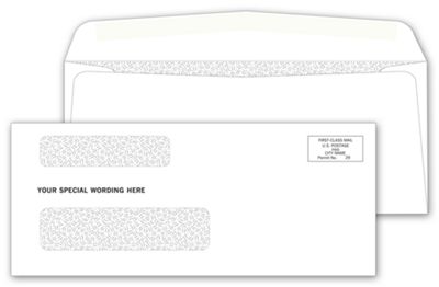 Double Window Confidential Envelope 9380
