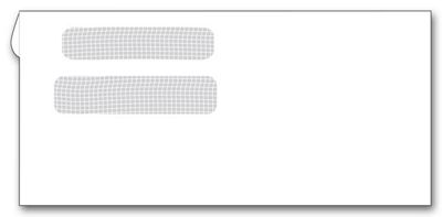 Double Window Confidential Envelope 9381