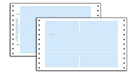 Continuous One-Way Self Mailer