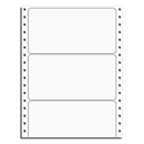 Mailing Labels, Continuous,White, Jumbo, Stock/Blank 9818
