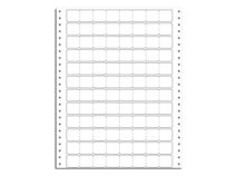 Pricing Labels, Continuous, 9 Carrier, Stock/Blank