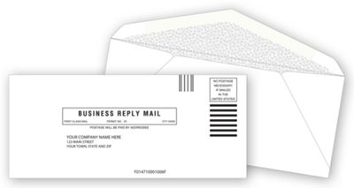 Number-9 Business Reply Envelope 9BR