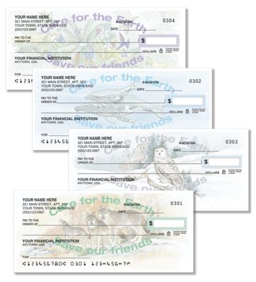Personal Check - Save Our Wildlife C704