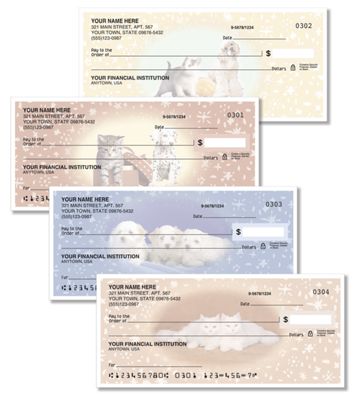 Personal Check - Cats and Dogs C706