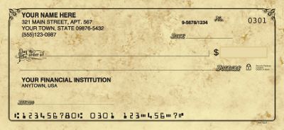 Personal Checks - Parchment C707