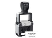 Self-Inking Metal Date Stamp - One Color
