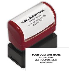 Pre-Inked Name and Address Stamp - 4 Lines, D2022S
