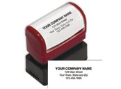 Pre-Inked Name and Address Stamp - 4 Lines