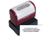 Pre-Inked Endorsement Stamp - Custom Layout
