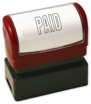 Paid Stamp - Pre-Inked D2068