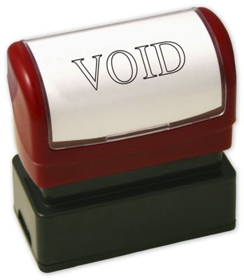 Void Stamp - Pre-Inked D2073
