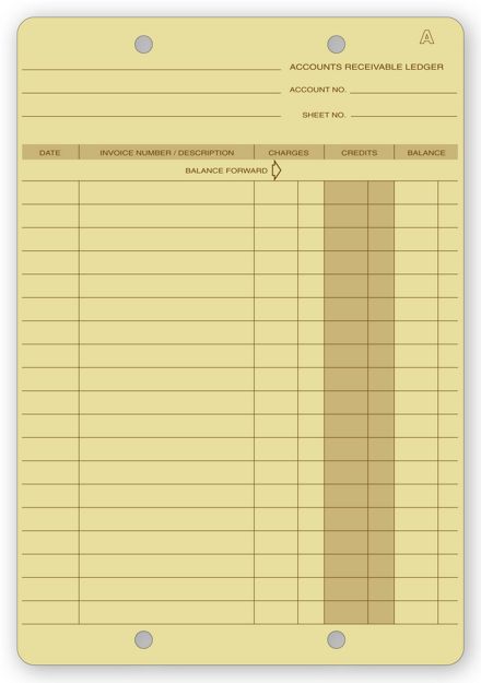 Ledger Cards